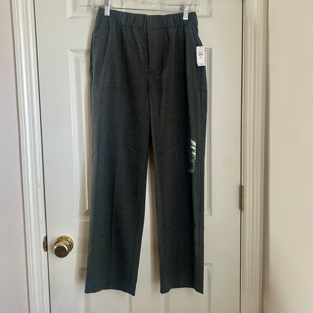 Women Recycled High Rise Straight-Leg Pants